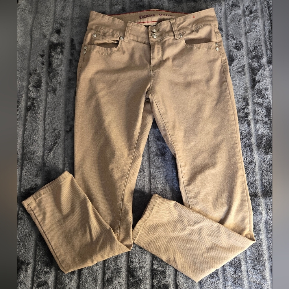GOGO Tan Ankle Pants